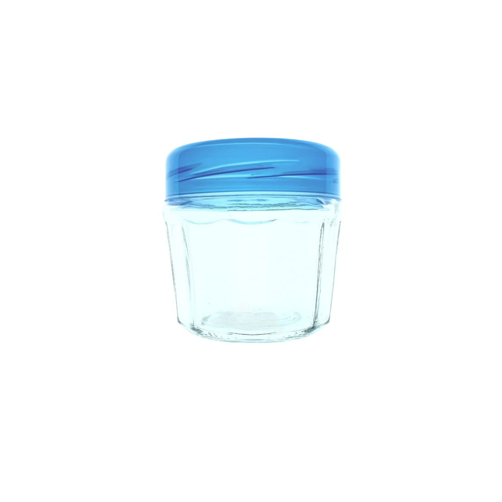 ICF-320-215 GLASS JAR 200ML (HEIGHT 9CM DIAMETER 8CM)