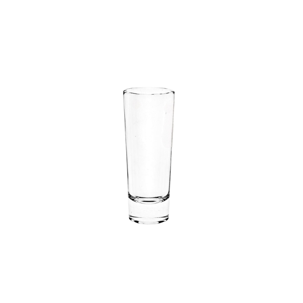 41105 SHOT GLASS TUMBLER 65ML (HEIGHT 10.5CM DIAMETER 4CM)