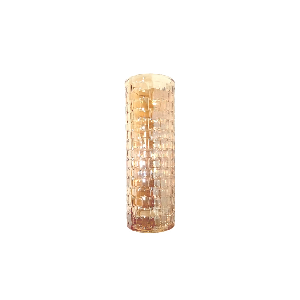[1042409] DSHP130-200C/L1HA GOLD GLASS VASE