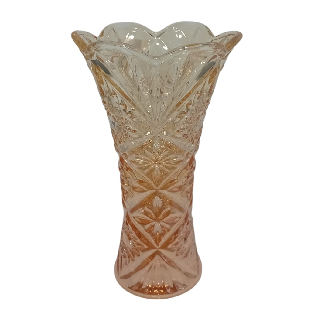 [1042411] DSHP128-2D/L1HA-GOLD GLASS VASE