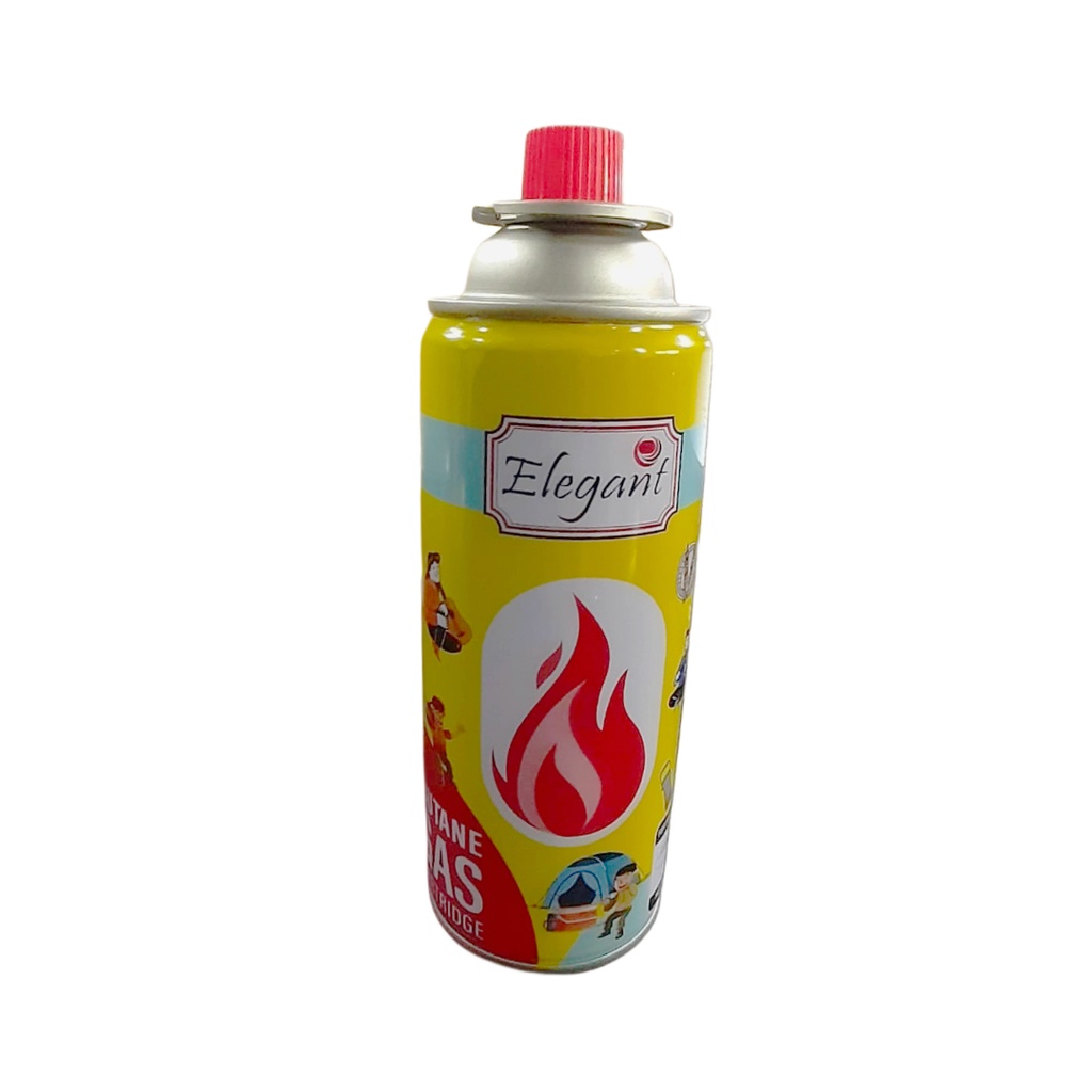 BUTANE GAS BOTTLE 220G ELEGANT
