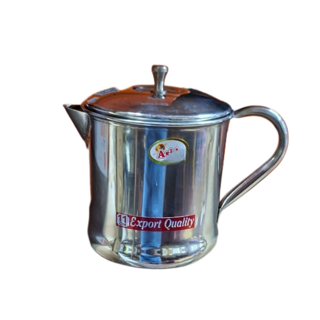 NO 11 S/S MUG WITH LID