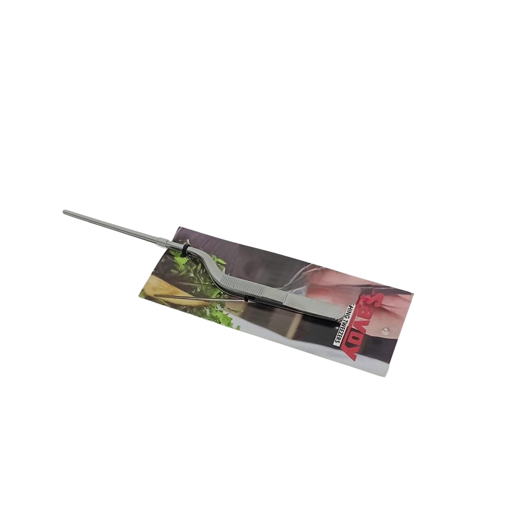 680063 SAVOY GARNISH TWEEZER CURVED 240MM 