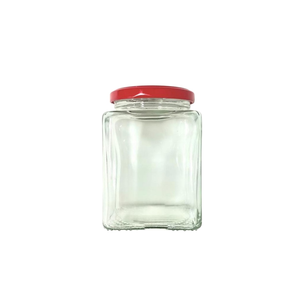WS1411 GLASS SEALED JAR 450ML (72) (HEIGHT 11CM DIAMETER 7CM)