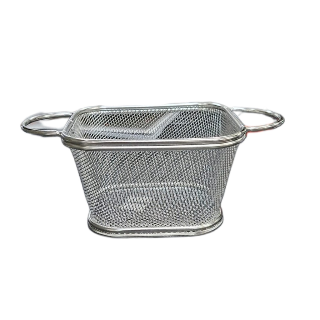 1167-3 S/S CHIPS BASKET SM