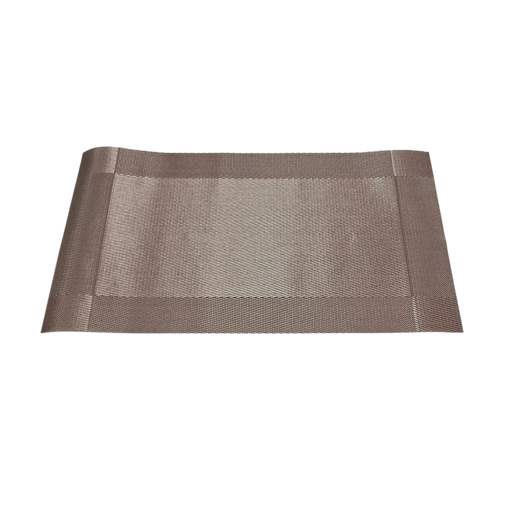[1043274] TABLE MAT LIGHT BROWN