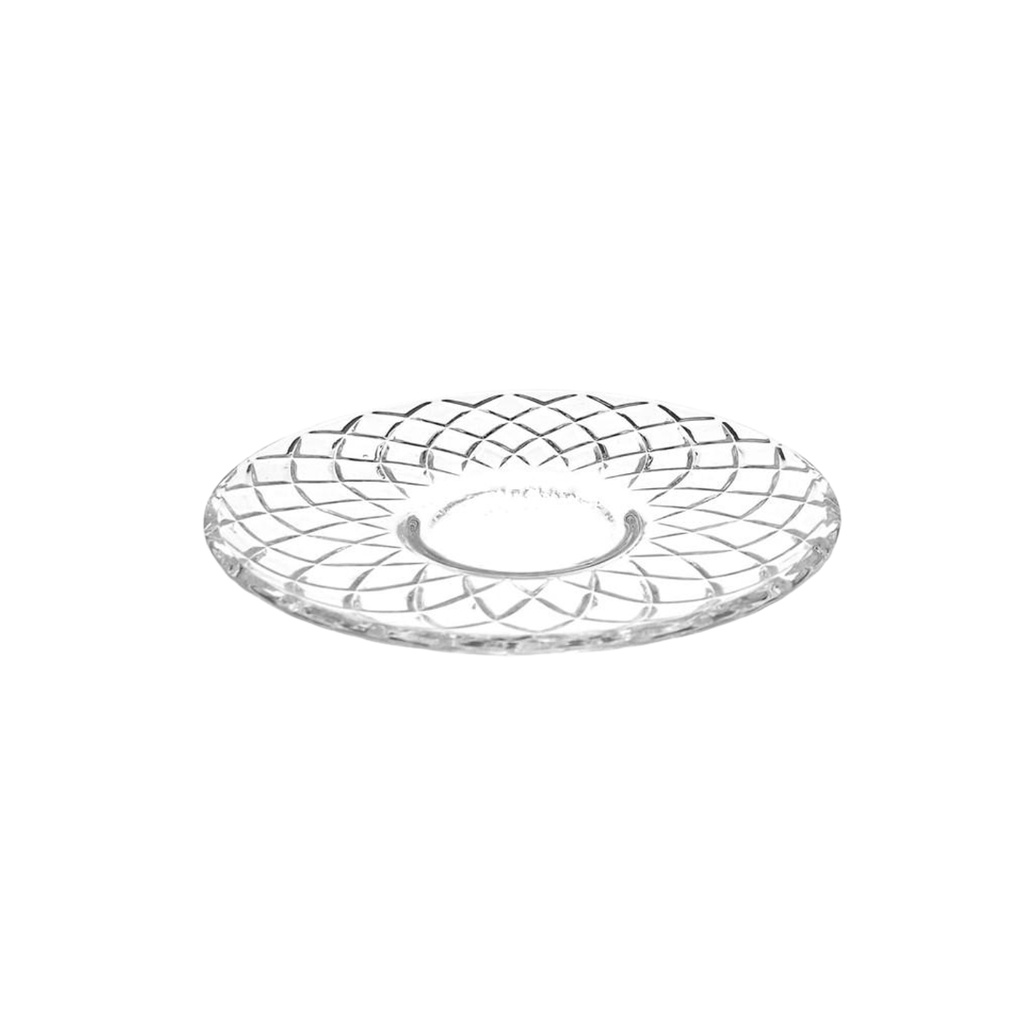 TCF055D GLASS SAUCER 6"