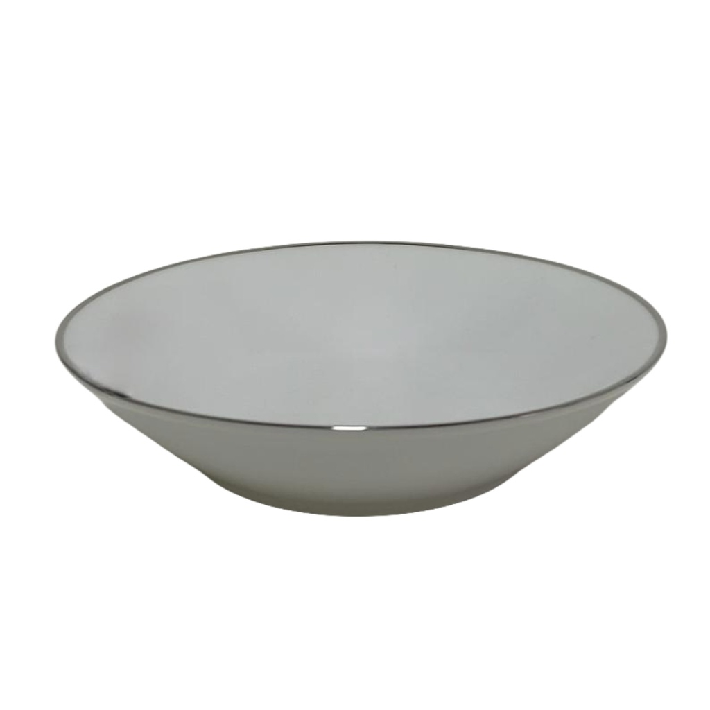 91906-16008 753753 CERAMIC FRUIT SAUCER SILVER