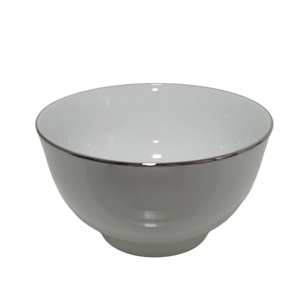 [1043360] 91895-16008 CERAMIC FINGER BOWL SILVER