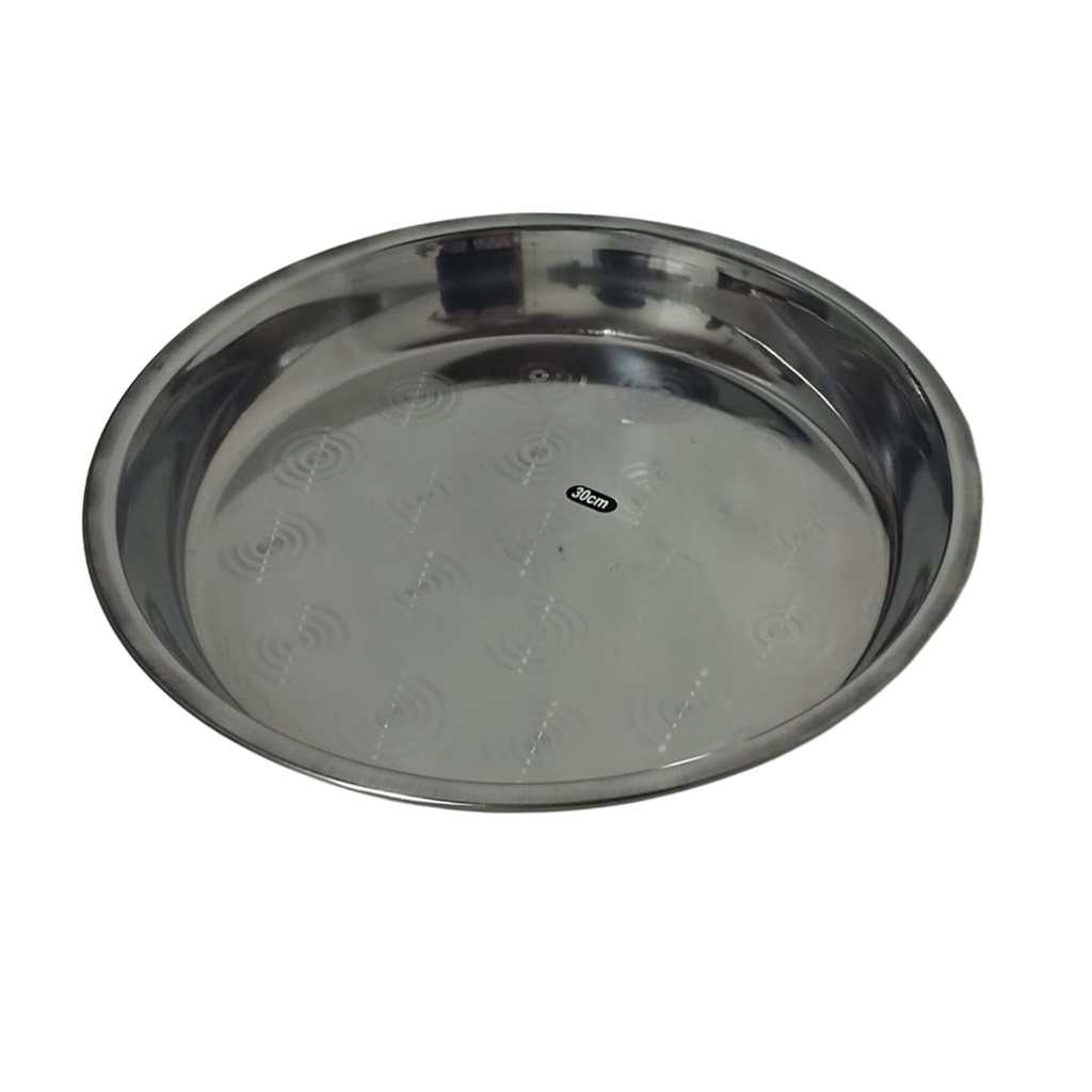 [1043466] S/S RICE PLATE CHAINA 30"