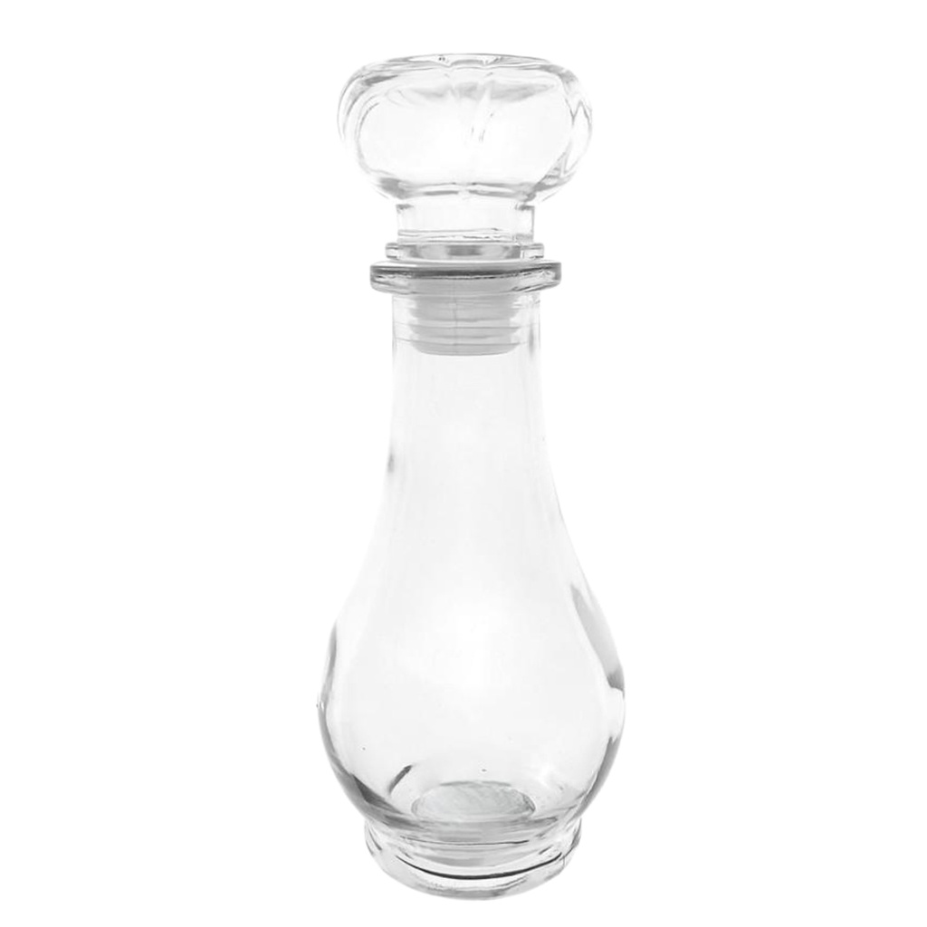 [1043757] 1156-22 GLASS DECANTER 250ML (HEIGHT 19.5CM DIAMETER 4.4CM)