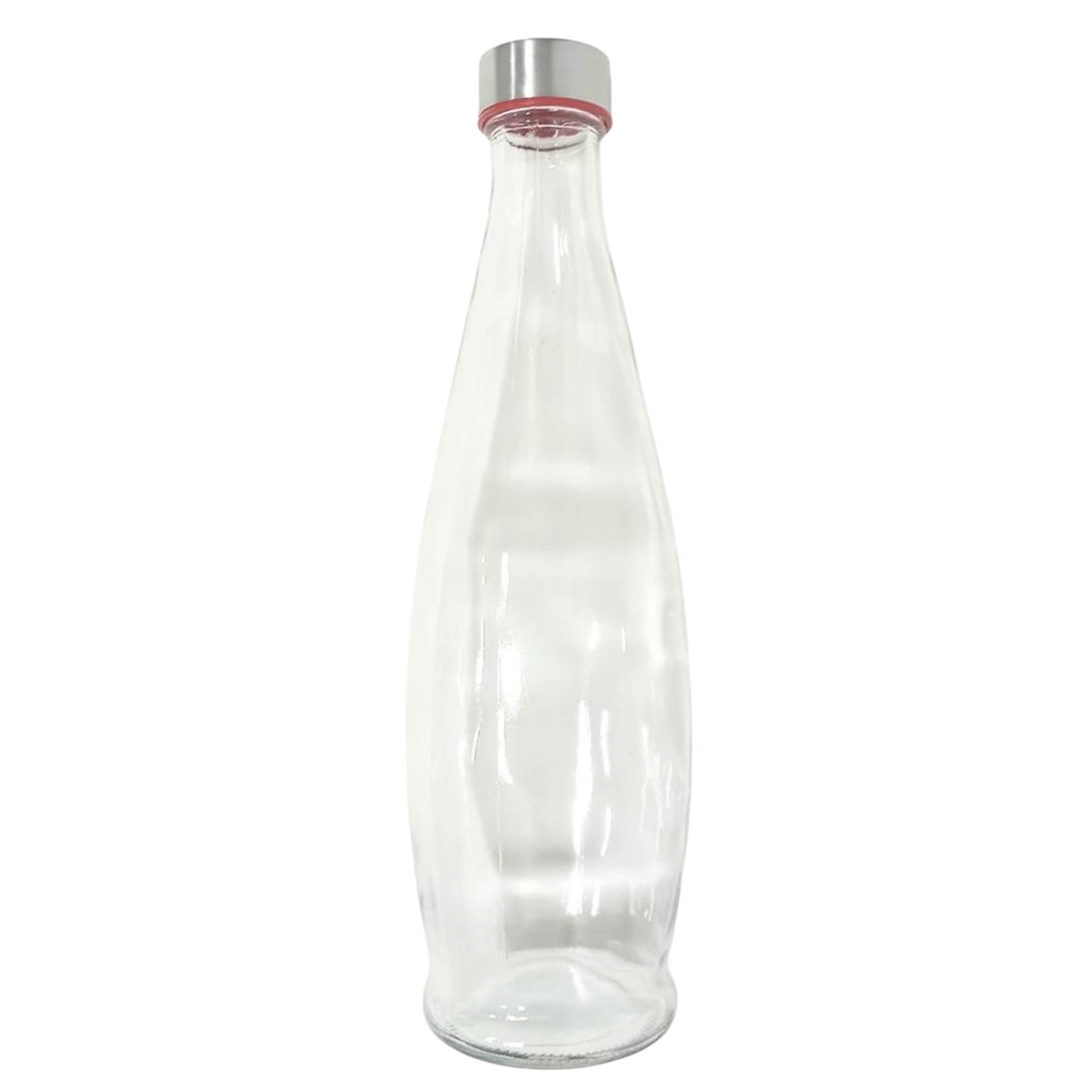1156-26 GLASS BOTTLE 1000ML (HEIGHT 31CM DIAMETER 3.5CM)