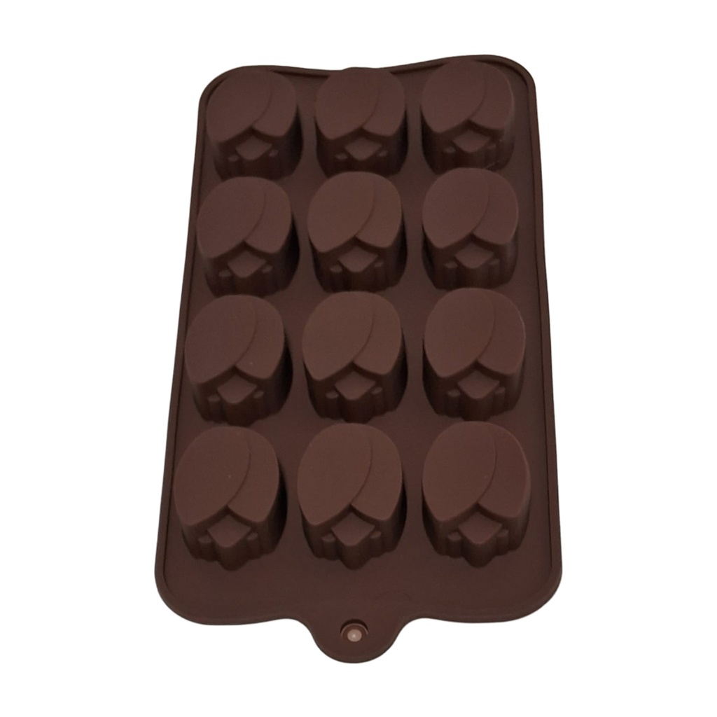 [1043780] CHOCOLATE MOULD TULIP FLOWER SHAPE