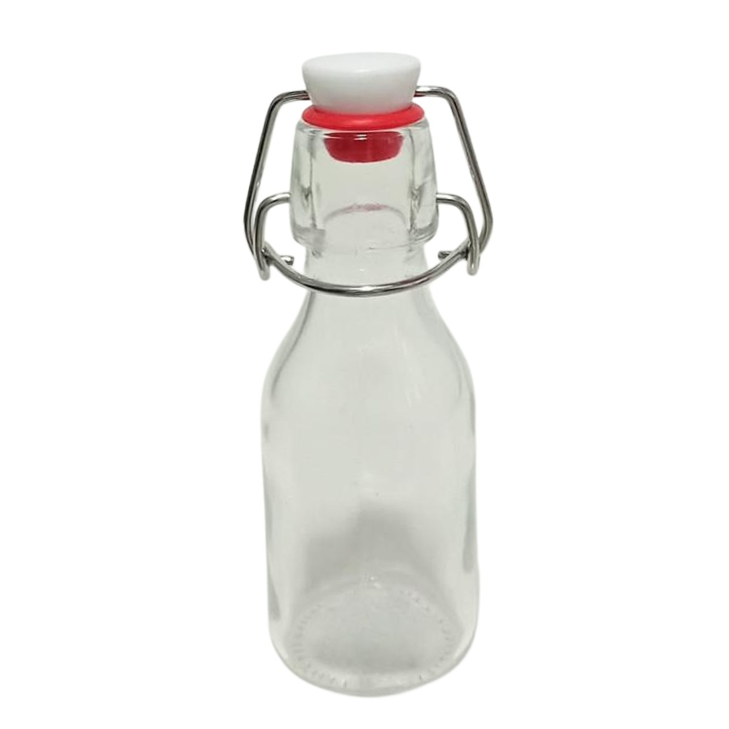 1156-34 GLASS BOTTLE 100ML (HEIGHT 13.8CM DIAMETER 2.3CM)