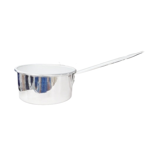 [1000728] ALU. MILK PAN  LG.