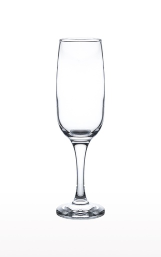 [1010699] SW072C GLASS FLUTE 215ML  (BLOOM) (HEIGHT:21CM,DIAMETER:4.9CM)