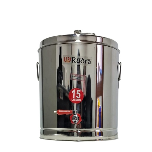[1012704] S/S TEA URN 15LT (RUDRA)