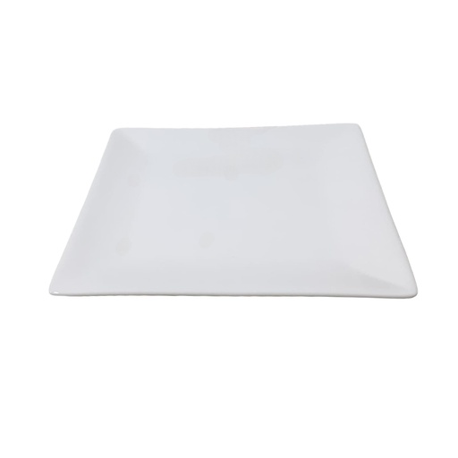 [1013638] 4911 DANKOTUWA SQUARE WHITE SALAD PLATE