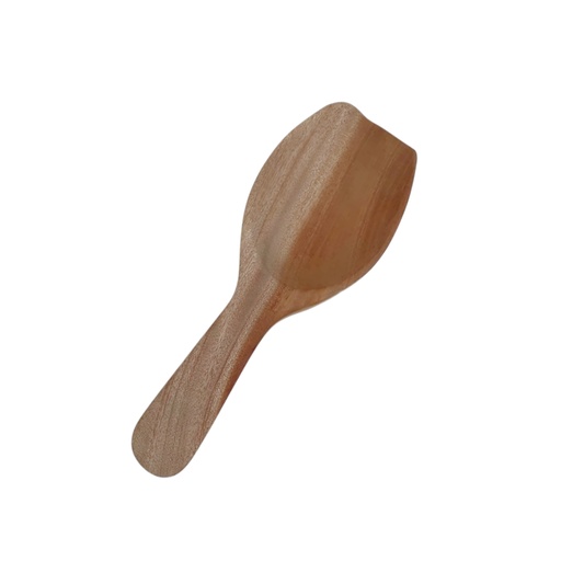[1016845] WOODEN RICE SPOON LG