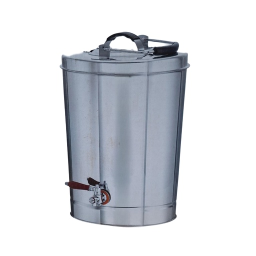 [1022351] S/ S NON-ELECTRIC TEA URN 25LT (HEIGHT 48CM, DIAMETER 34CM) (BLUE MOON)