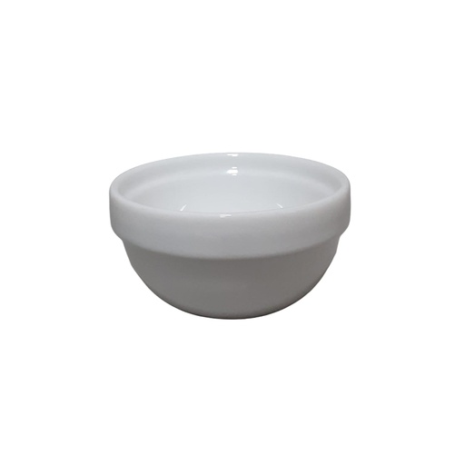 [1023722] 3056 DANKOTUWA WHITE FLAIR DISH (DIAMETER 9CM HEIGHT 4CM)