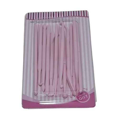 [1025343] A6416 PINK TOOL SET 14PCS 
