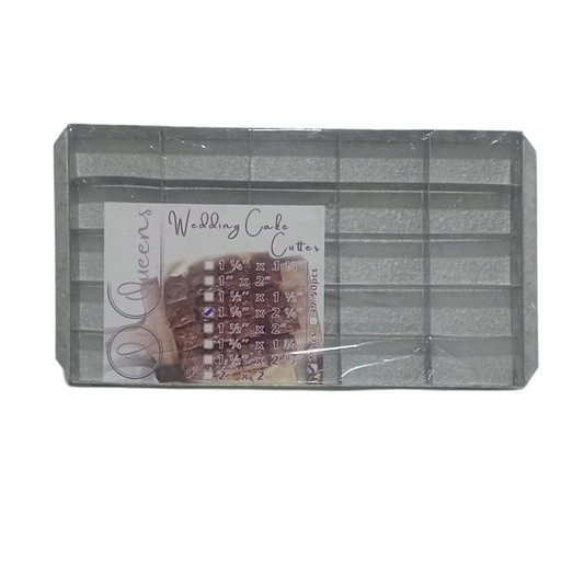 [1025797] ( 2.25* 1.25 ) W/CAKE CUTTER 25PCS