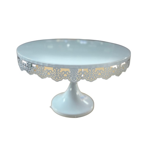 [1026908] CAKE STAND WHITE 