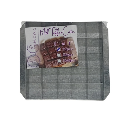 [1027866] MILK TOFFEE CUTTER 1*1 25PCS