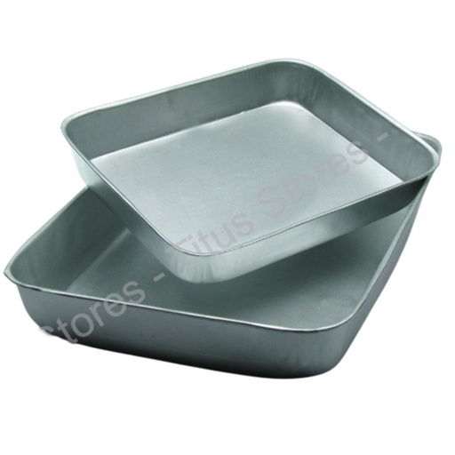 [1030361] ALU. CAKE TIN LG.(LENGTH:40.5CM, WIDTH:30.5CM, HEIGHT:6.7CM)