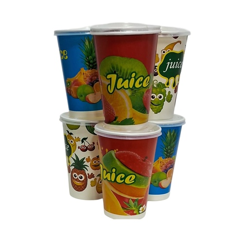 [1032993] PRINTED PAPER CUPS 300ML 50PCS
