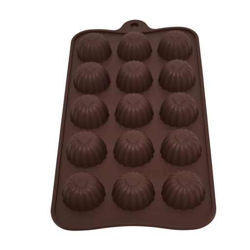 [1033616] CHOCOLATE MOULD ROUNDED CUP SHAPE