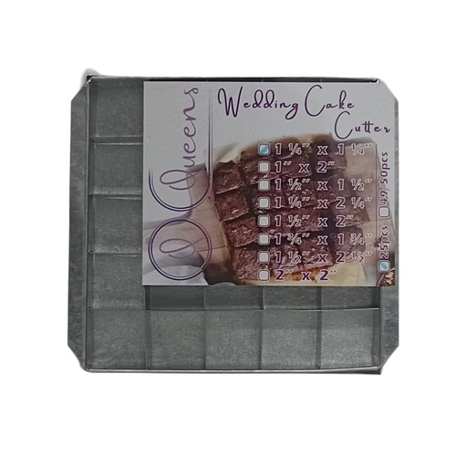 [1034165] (1.25 *1.25) CAKE CUTTER 25PCS