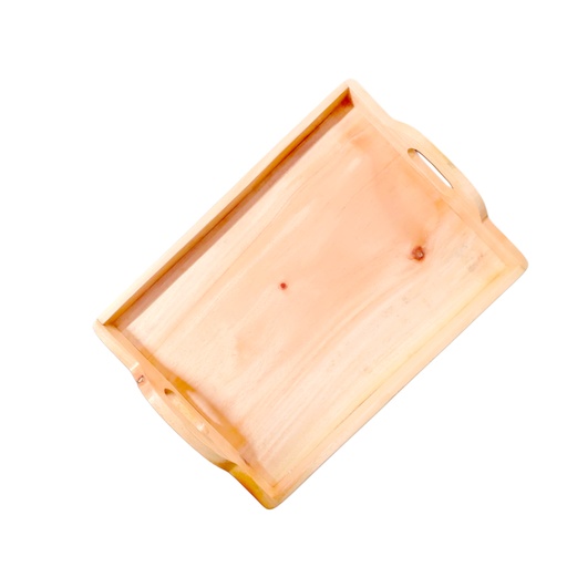 [1034549] WOODEN TRAY LG (17" * 12")