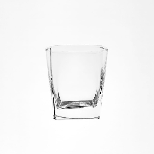 [1036449] (ES5101) ROCK GLASS TUMBLER SQUARE 200ML DELI (HEIGHT 8CM, MOUTH DIAMETER 7CM)