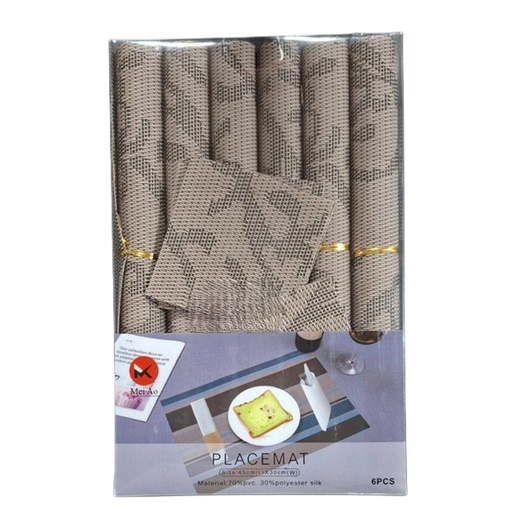 [1037601] 0729-17 MEAL MAT 6+6