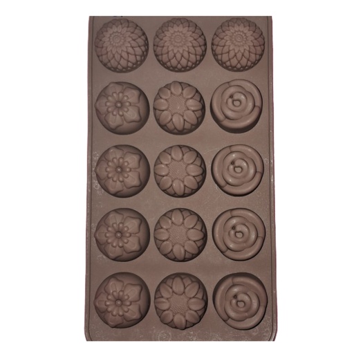 [1037842] CH 9 CHOCOLATE MOULD FLOWER SHAPE