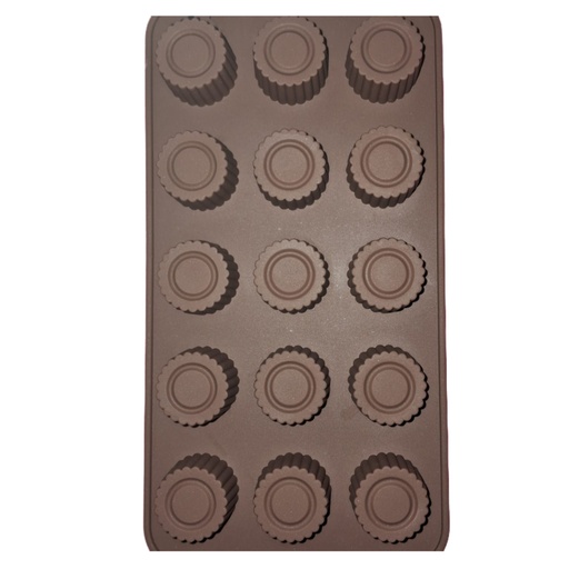 [1037843] CH 29 CHOCOLATE MOULD ROUND RECTANGULAR SHAPE