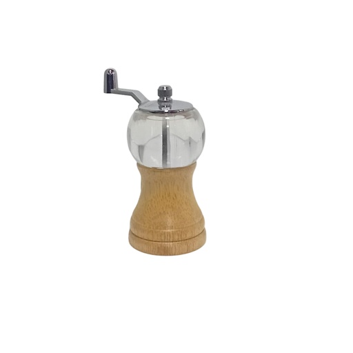 [1038201] 243-42 PEPPER & SALT MILL WOODEN WITH ACRYLIC