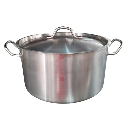 [1038758] H0521 S/S THICK BOTTOM SAUCEPAN 10L 1.2MM (HEIGHT 6.5", DIAMETER 11.5") 1.2MM  (28CM*16CM)