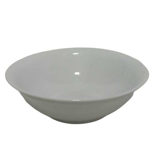 [1038896] KFG-7 WHITE CERAMIC BOWL 7” 