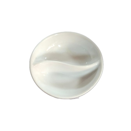 [1039139] 06554A0 H DANKOTUWA WHITE FLAIR DISH