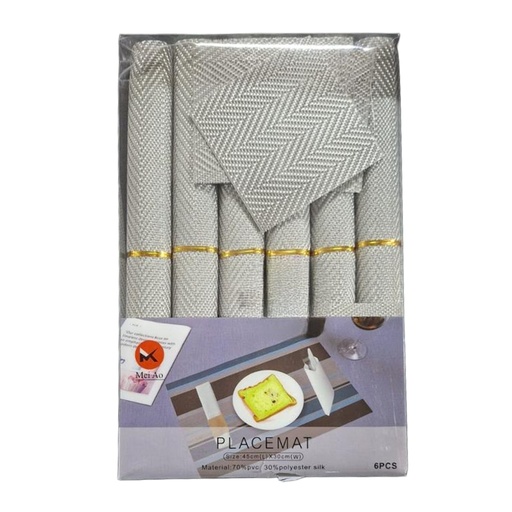 [1039502] 0623-15 MEAL MAT 6+6