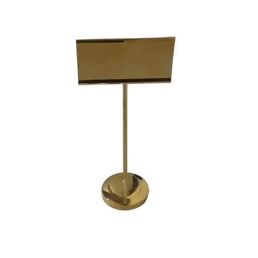 [1039637] 8276-86 / TR-2100 DISPLAY STAND GOLD 8”