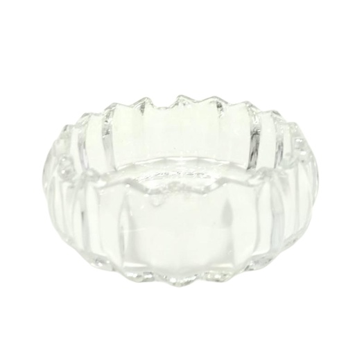 [1040087] GLASS ASHTRAY YG1211-1/L1