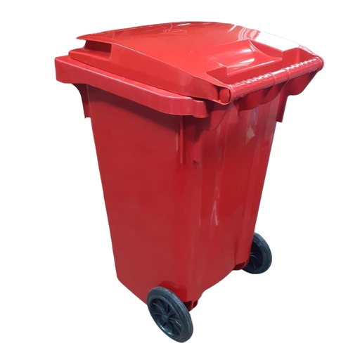 [1040120] TRASH BIN 120L RED