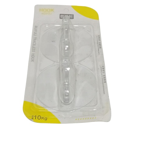 [1040417] GLASS TOP HOOKS 2PCS