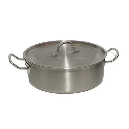 [1040537] H0524 4L DOUBLE EAR SAUTE PAN 1.2MM 26*8.5CM 