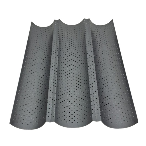 [1040598]  FRENCH BREAD MOULD 3LAYER LENGTH 15" WIDTH 9"