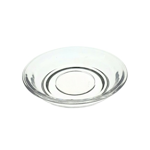 [1040679] YJP-7012-1 SP GLASS SAUCER (DIAMETER: 12CM)